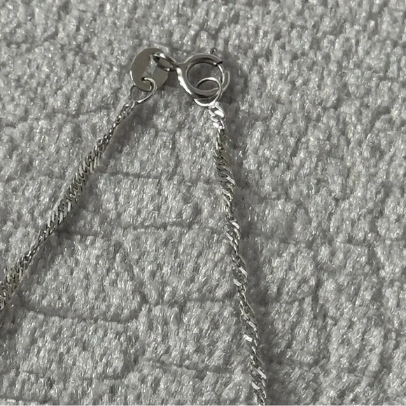 Disco Chain Necklace 925 Sterling Silver - Picture 6 of 7